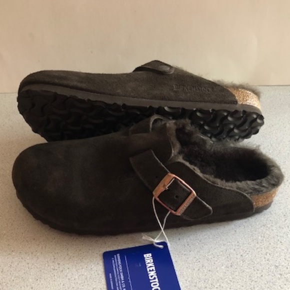 birkenstock boston shearling 39